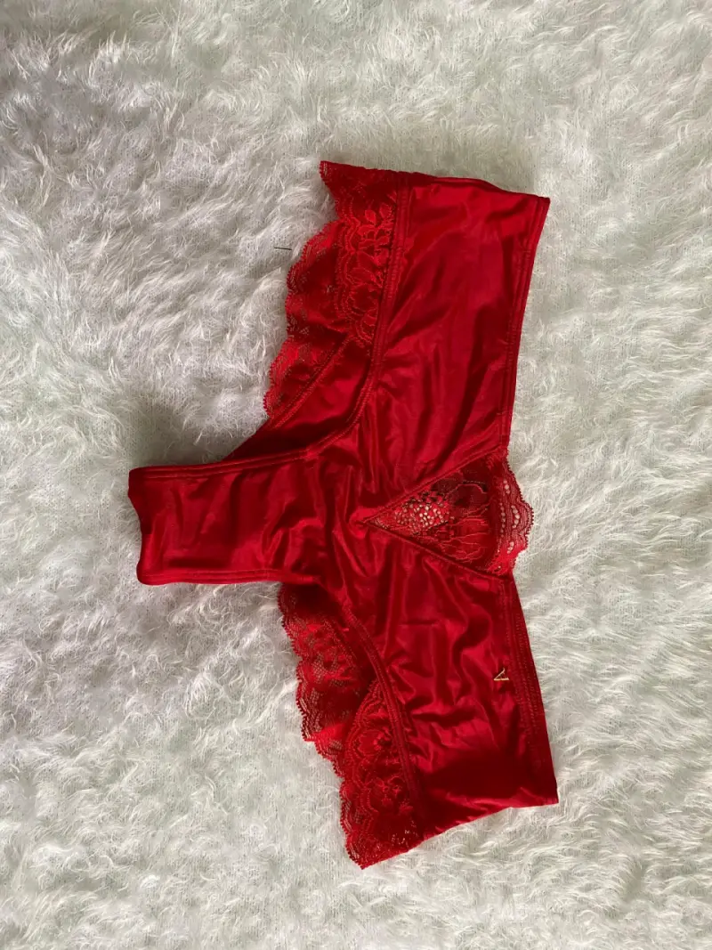 Ropa interior rojo de encaje Victoria's Secret - 2