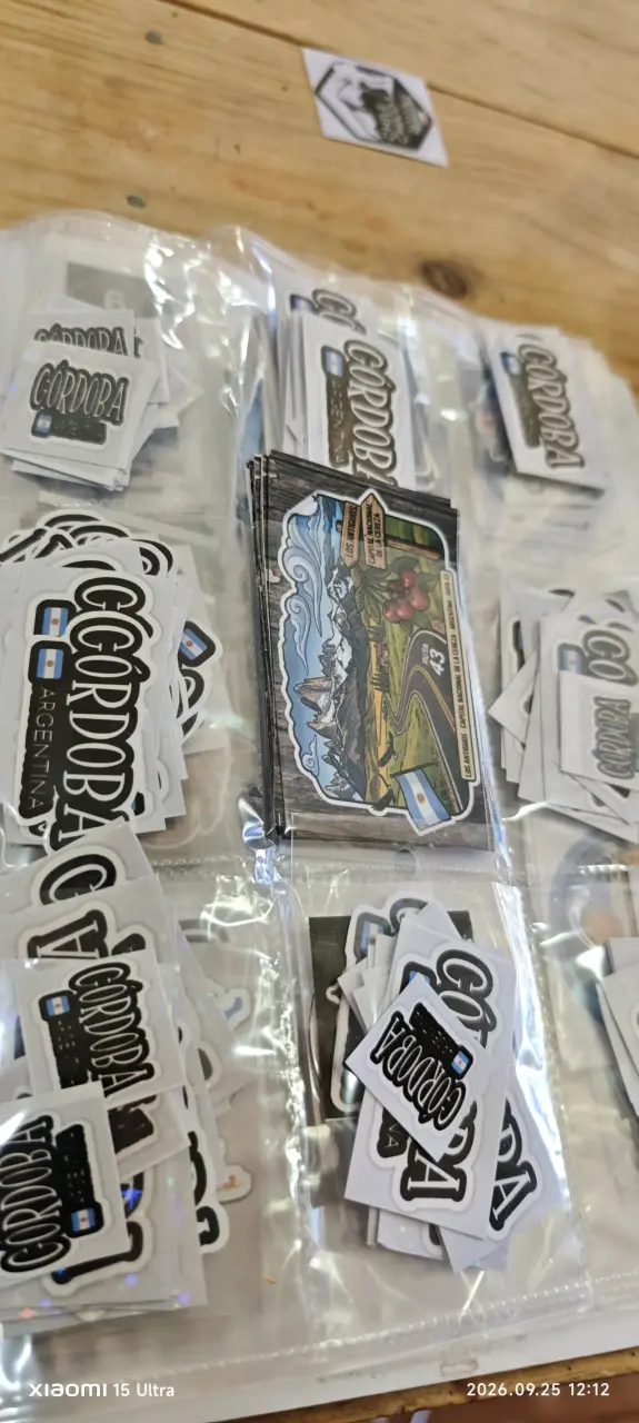Set de Stickers de Córdoba y Argentina - 1