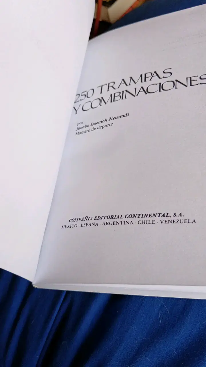 Libro 250 Trampas y Combinaciones de Ajedrez - 2