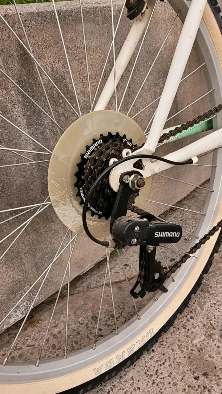 Bicicleta infantil blanca con canasto - 4