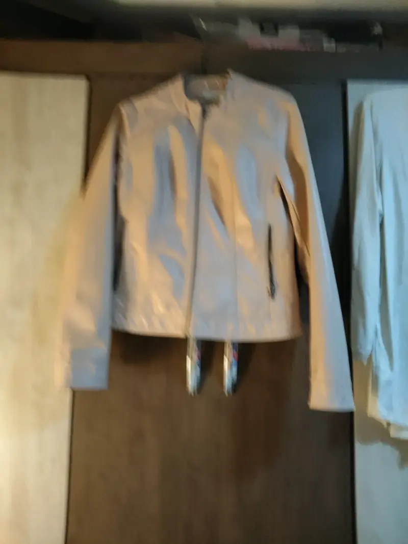 Chaqueta color palo de rosa - 1