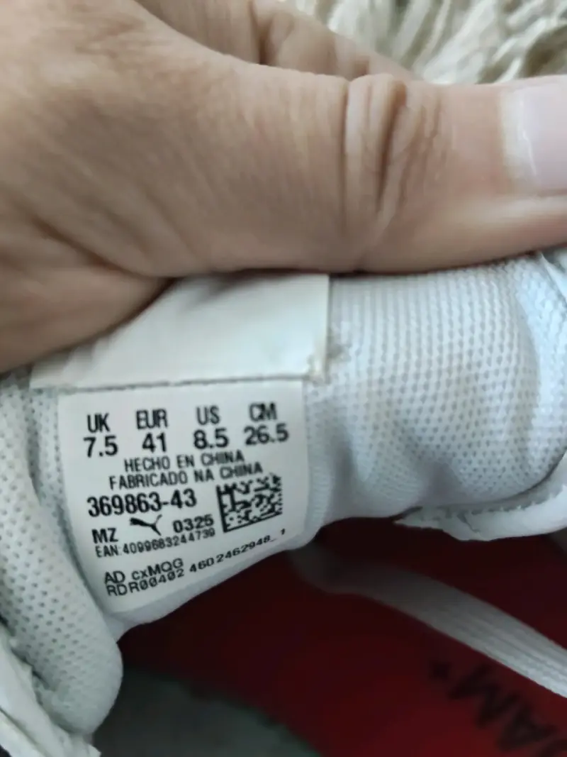 Zapatillas deportivas blancas Puma talla 41 - 3
