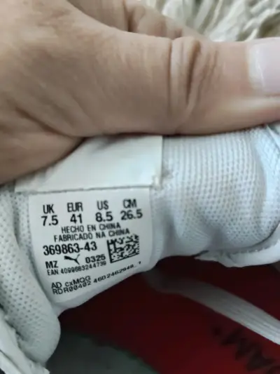 Zapatillas deportivas blancas Puma talla 41 - miniatura 3