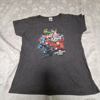 Polera Marvel Universe Live gris unisex - miniatura 1