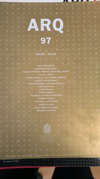 Revista ARQ 97 Valor / Value - miniatura 1