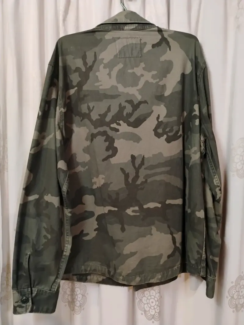Chaqueta de Mezclilla Camuflada Hombre Talla XL - 2