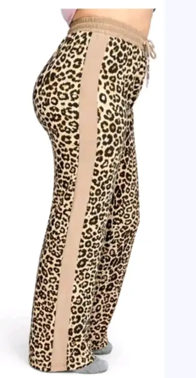 Pantalones de Leopardo para Mujer con Bolsillos - miniatura 1
