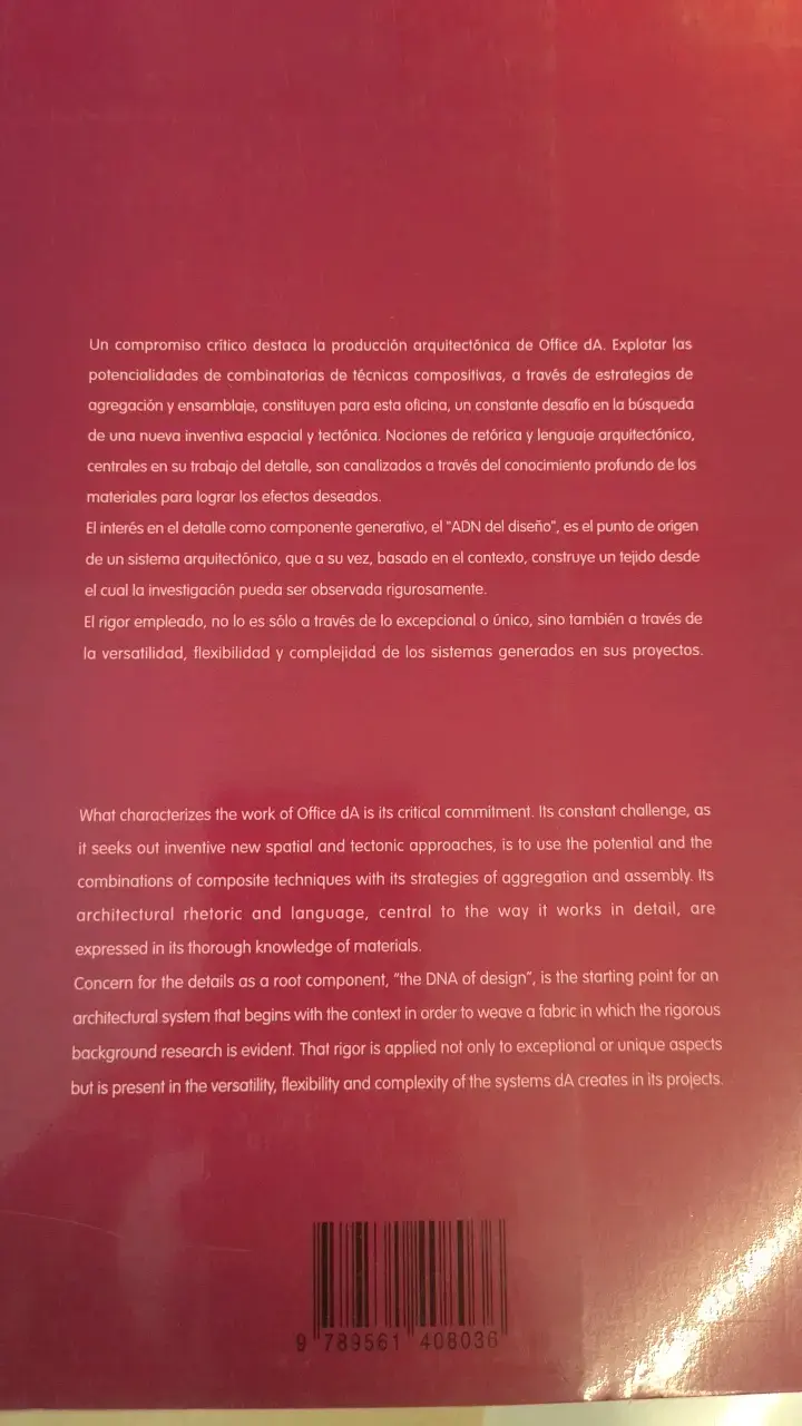 Libro Office dA de arquitectura y diseño - 3