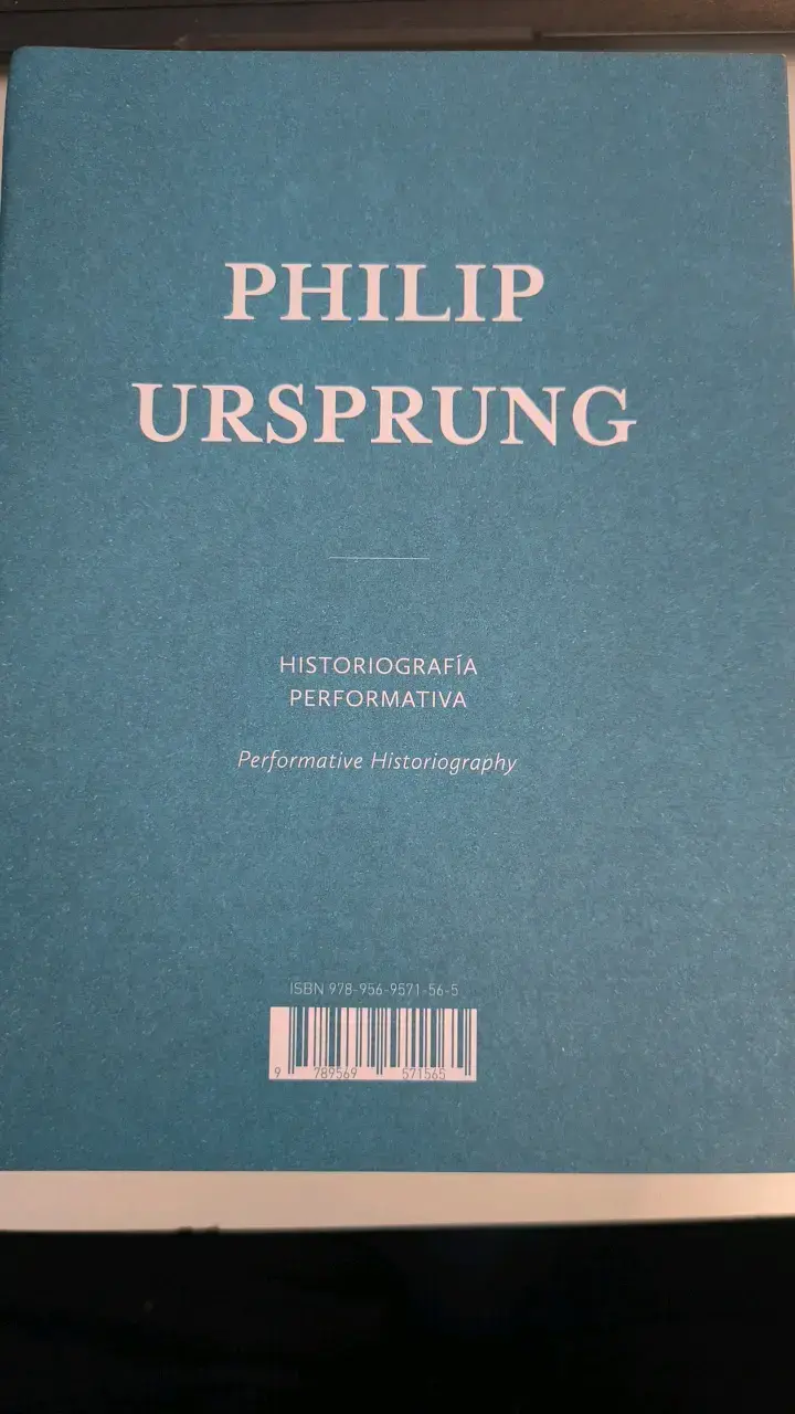Lib. 'Historiografía Performativa' de Philip Urspr - 1