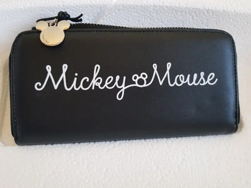 Billetera Negra Mickey Mouse Disney - 2
