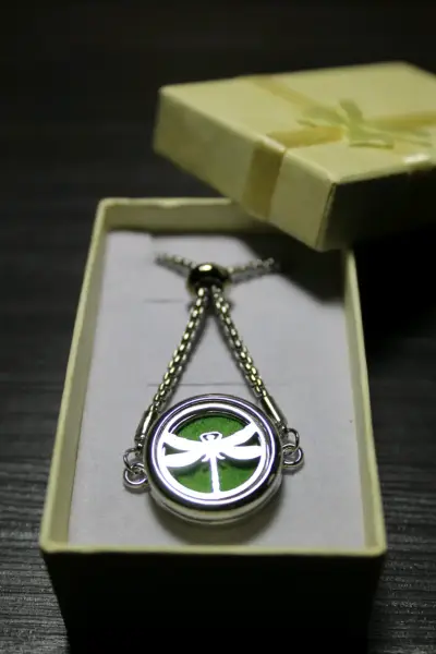 Pulsera aromaterapia - libelula - miniatura 1