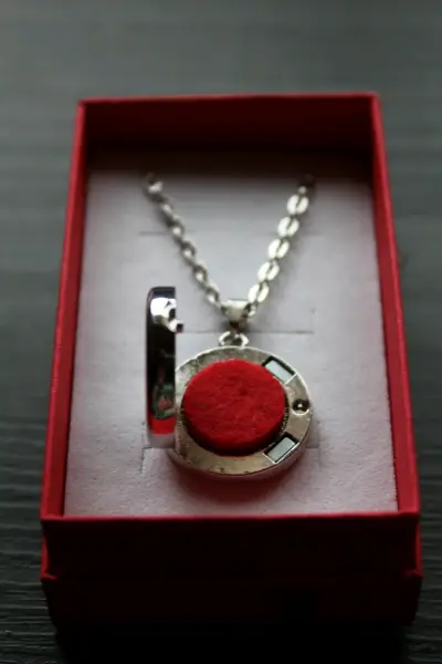 Collar aromaterapia - rosa - miniatura 4