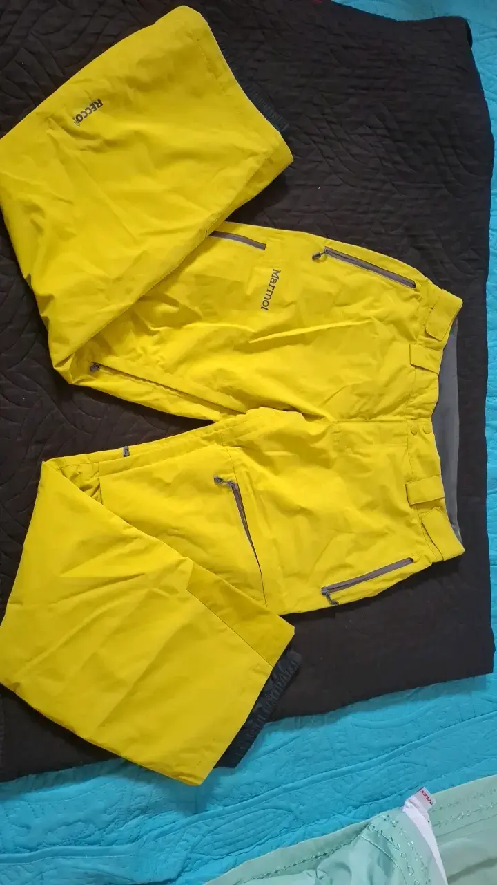Pantalones de esquí amarillos Marmot XL - 1