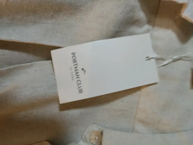Camisa larga crudo Portman Club para mujer - 2