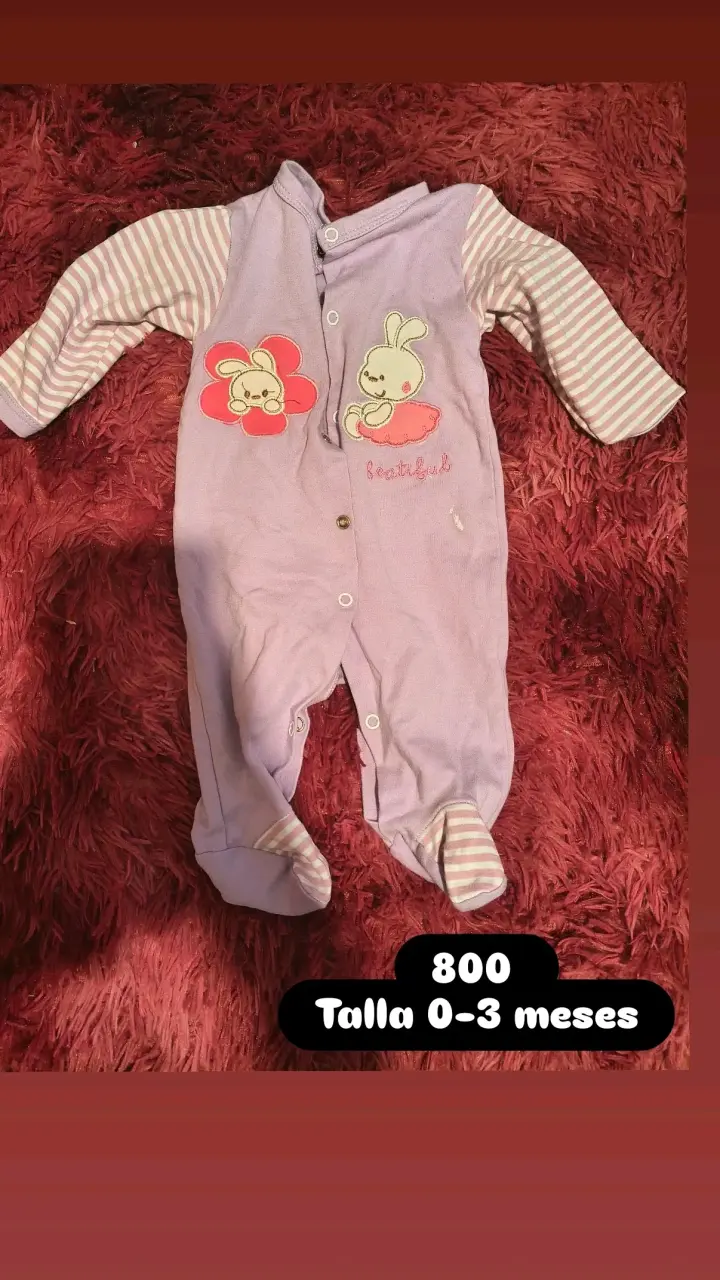 Conjunto de enteritos para bebé talla 0-3 meses - 2