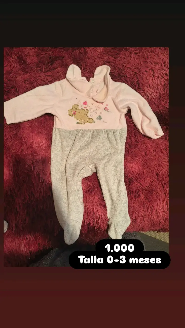 Conjunto de enteritos para bebé talla 0-3 meses - 3