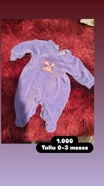 Conjunto de enteritos para bebé talla 0-3 meses - miniatura 5