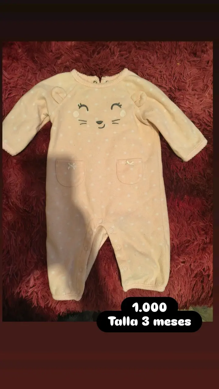 Conjunto de ropa para bebé talla 0-3 meses - 1