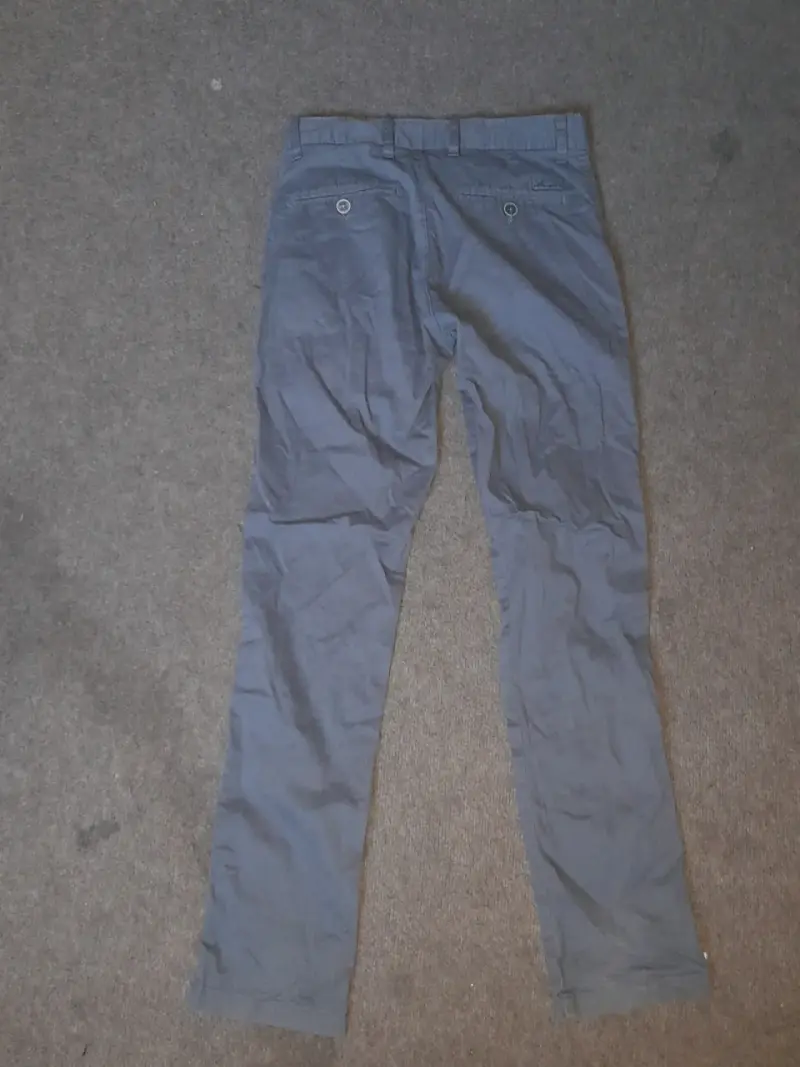 Pantalones de hombre gris casuales - 2