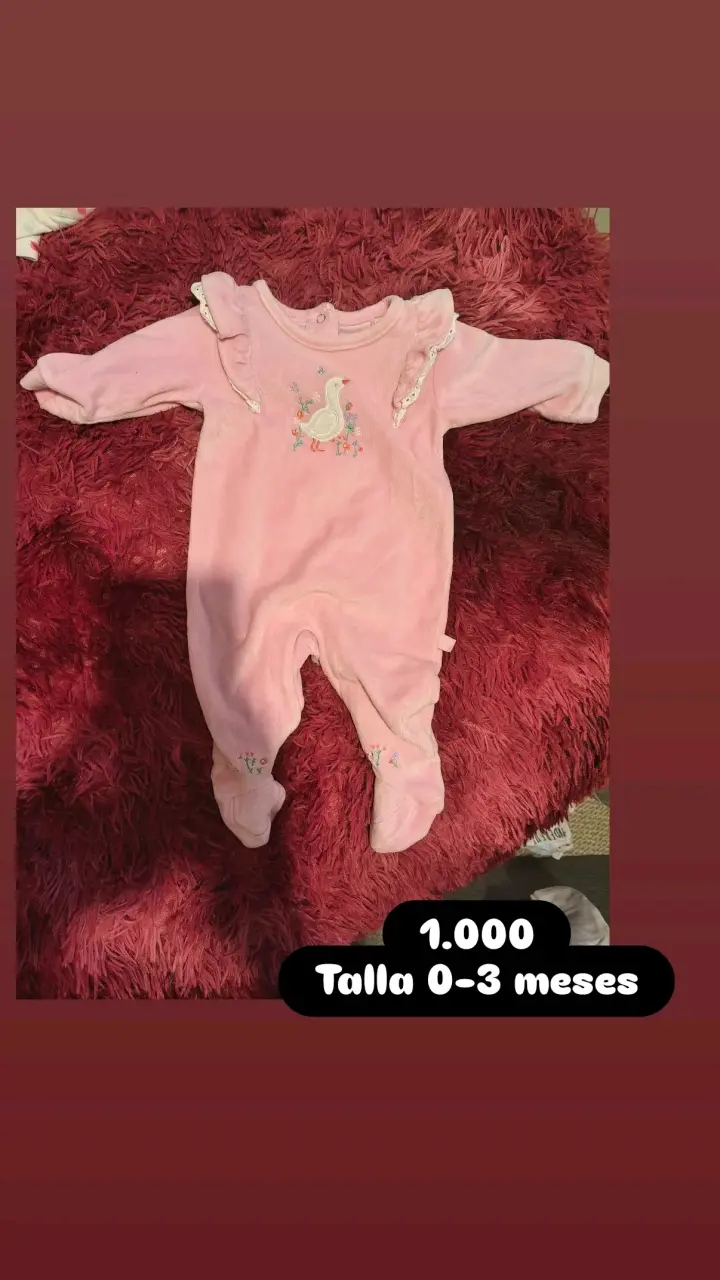 Enterito de bebé con diseño de oso talla 0 meses - 4