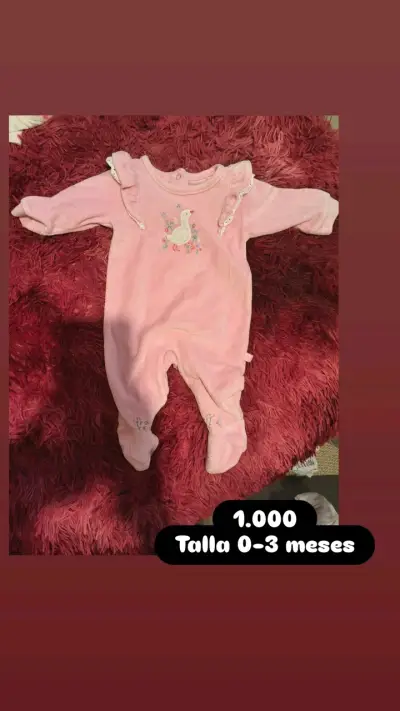 Enterito de bebé con diseño de oso talla 0 meses - miniatura 4