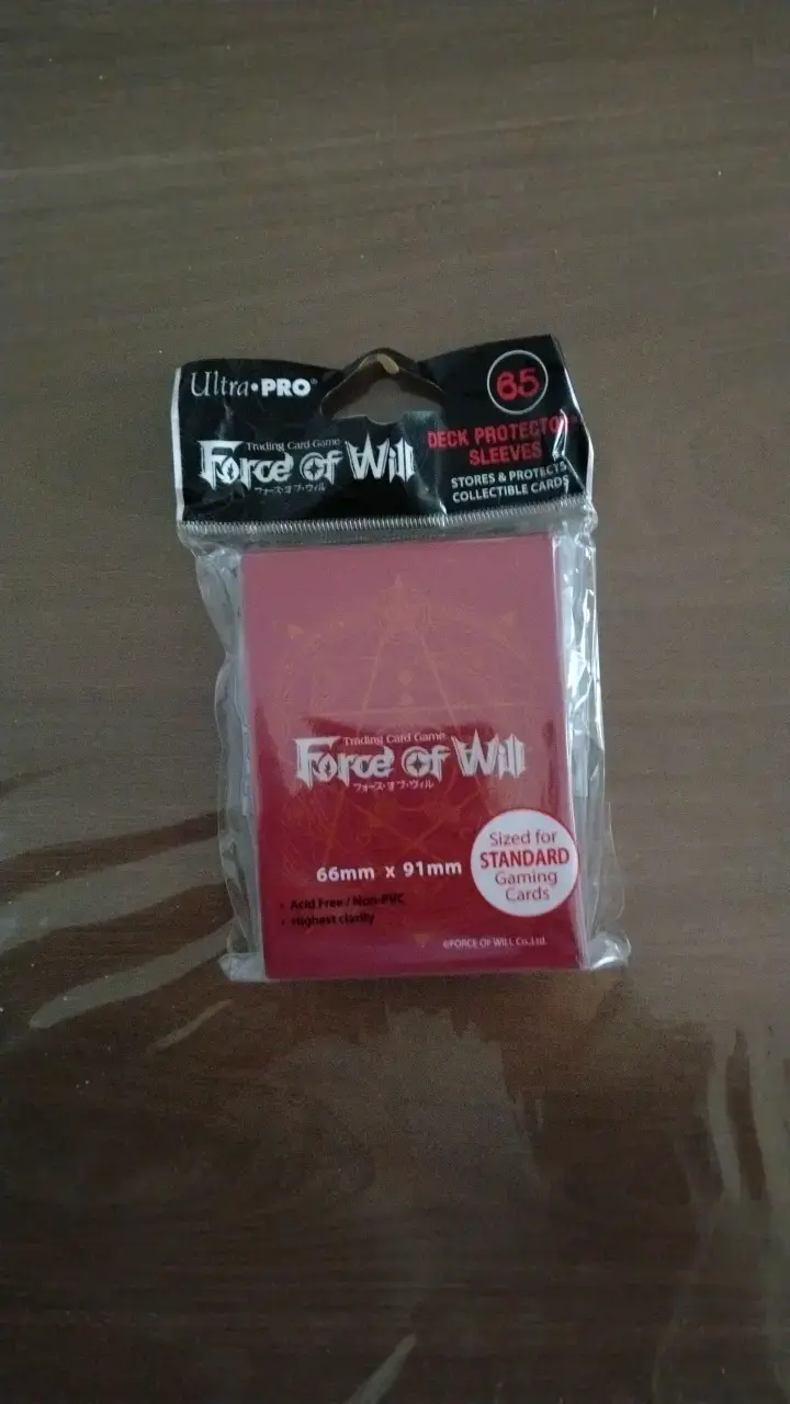 Fundas protectoras para cartas Force of Will
