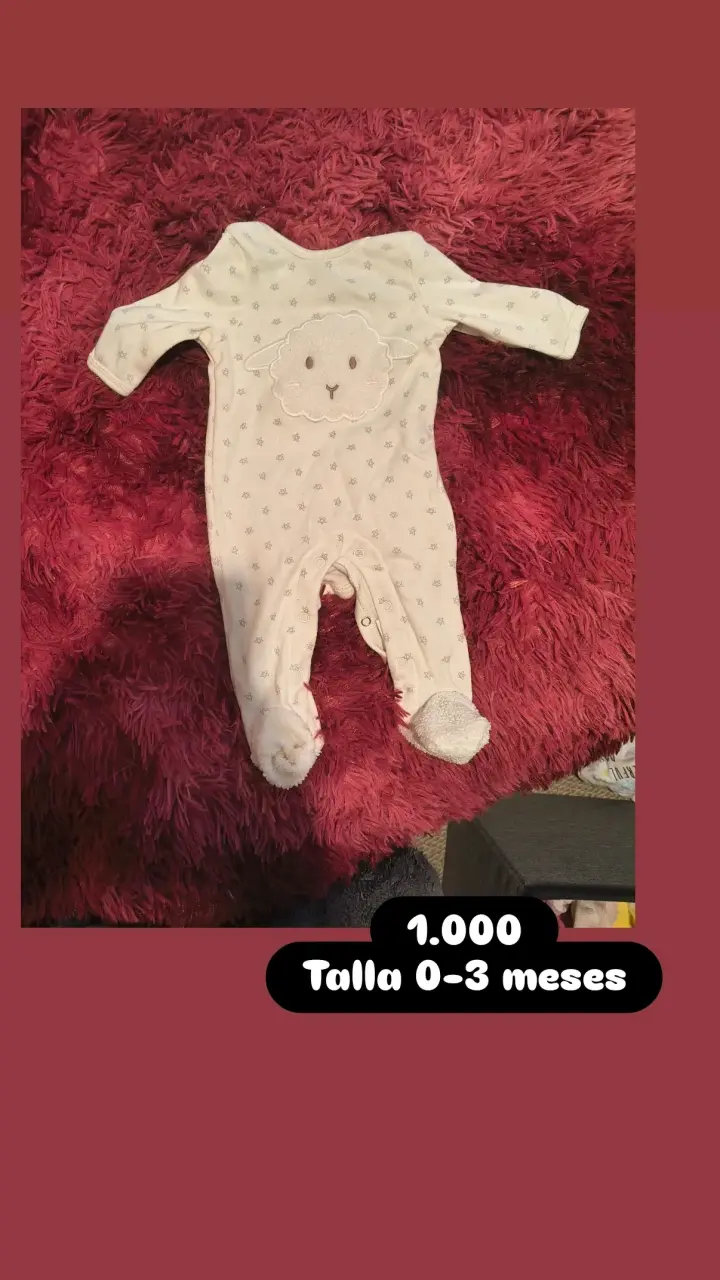Conjunto de ropa para bebé talla 0-3 meses - 2