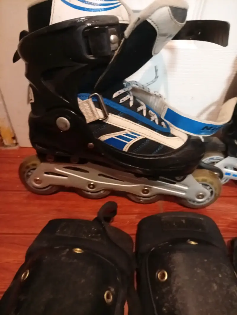 Patines en línea Nitro con protecciones - 2