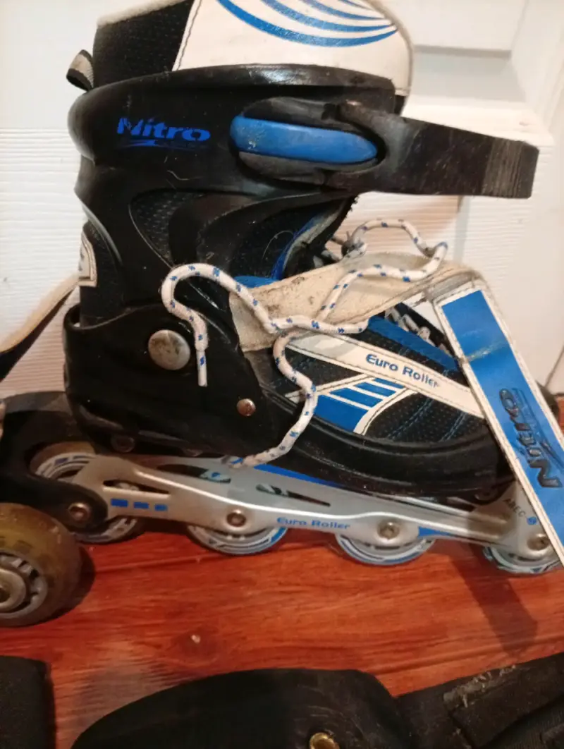 Patines en línea Nitro con protecciones - 3