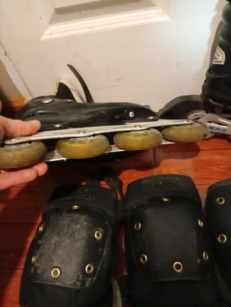 Patines en línea Nitro con protecciones - 4