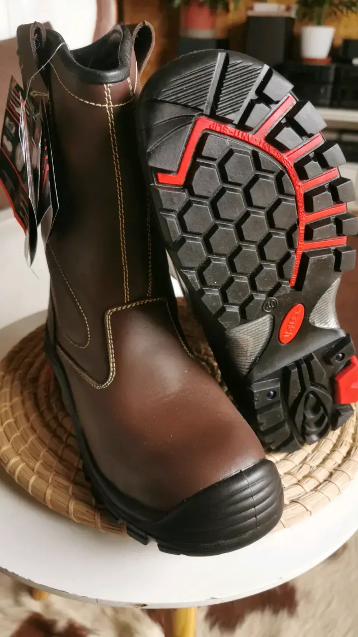 Botas de seguridad V-Flex V301 marrones - 4