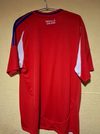 Camiseta Roja Selección Chilena Adidas original - miniatura 2