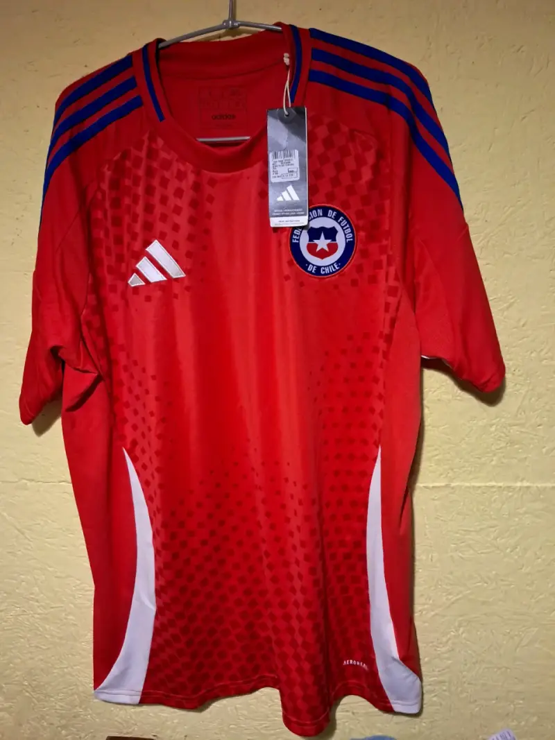 Camiseta Roja Selección Chilena Adidas original - 4