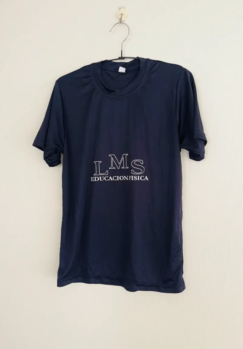 Polera azul LMS Educación Física - 2