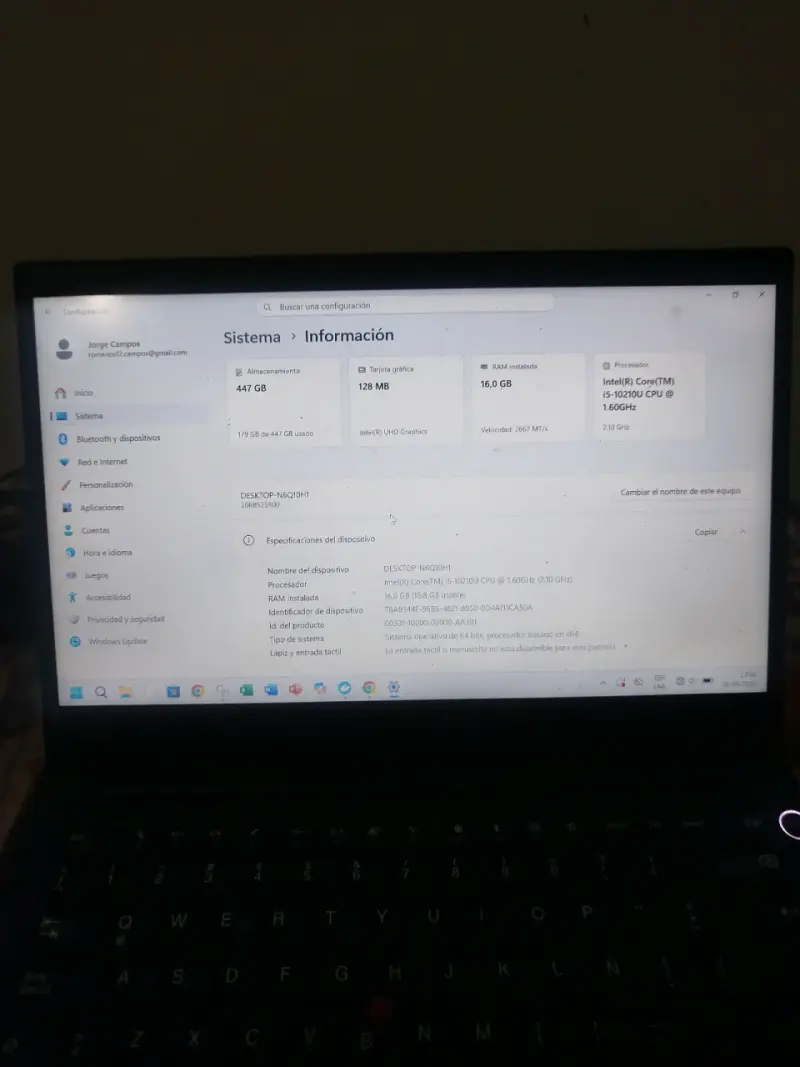 Laptop Lenovo ThinkPad Core i5 16GB RAM - 2