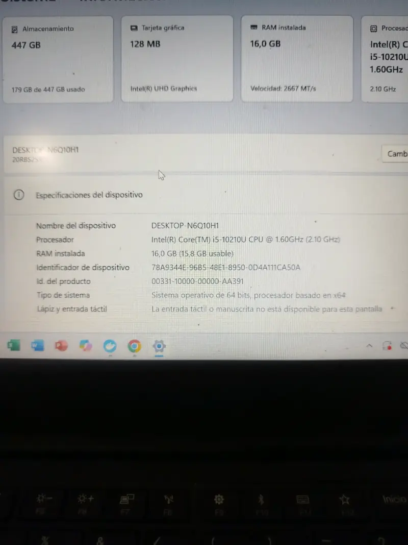 Laptop Lenovo ThinkPad Core i5 16GB RAM - 8