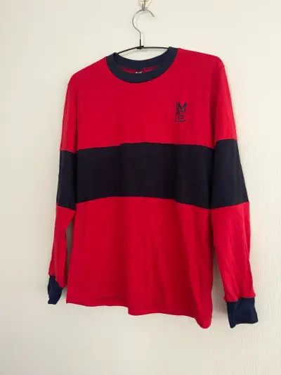 Polera manga larga  con logo bordado LMS - miniatura 2