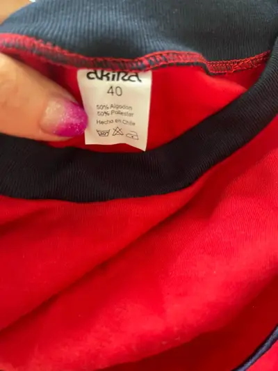 Polera manga larga  con logo bordado LMS - miniatura 5