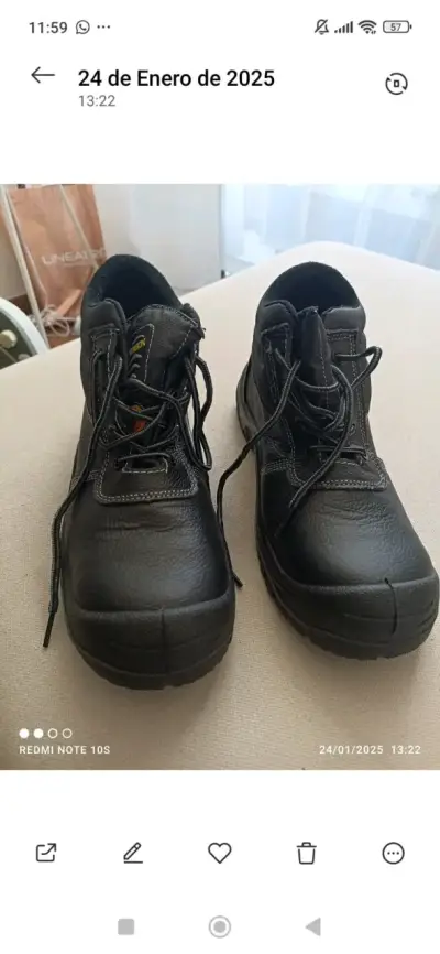 Zapatos de seguridad negros Powerfull modelo PF310 - miniatura 1