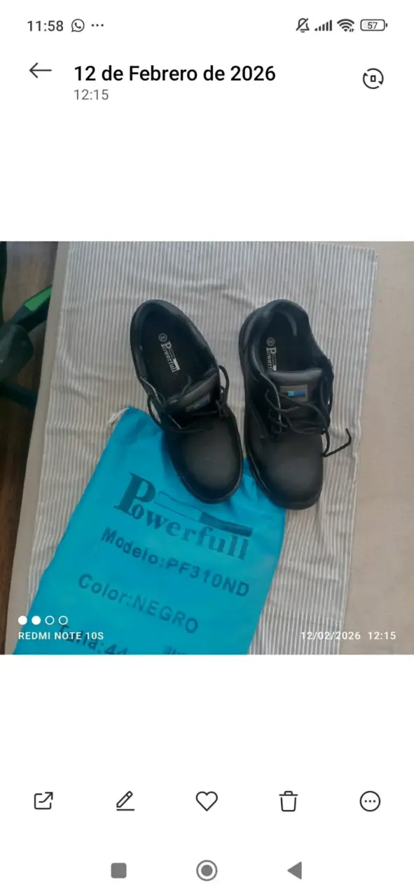 Zapatos de seguridad negros Powerfull modelo PF310 - 2