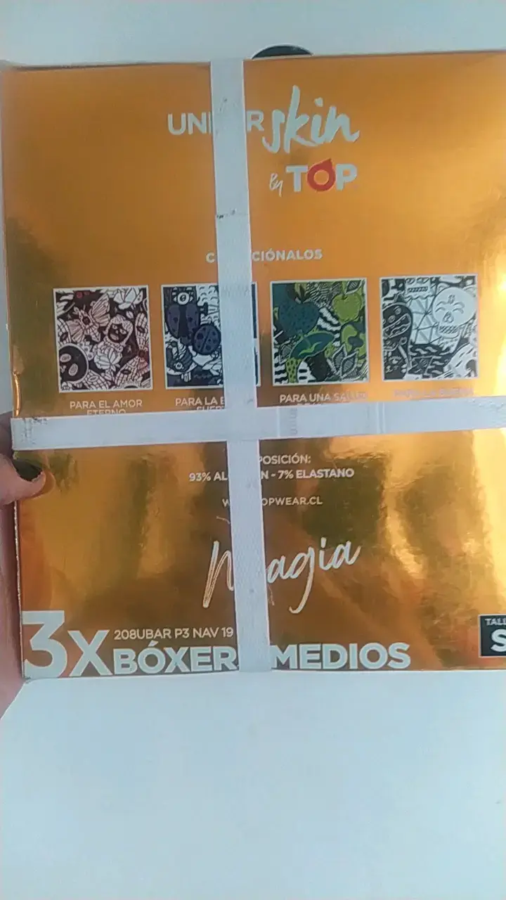 Pack de 3 bóxers medios Under Skin by Top talla S - 2