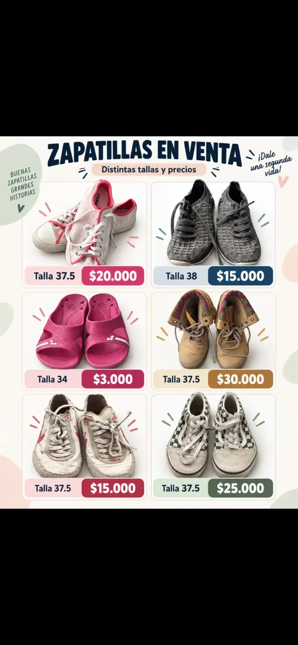 Zapatillas Converse talla 37.5 usadas