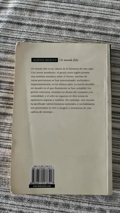 Libro 'Un Mundo Feliz' de Aldous Huxley - miniatura 2