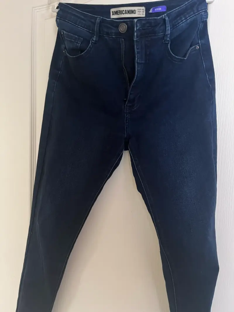Jeans azul oscuro Americano talla 40 - 1