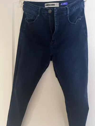 Jeans azul oscuro Americano talla 40 - miniatura 1