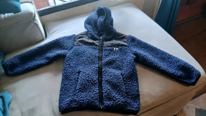 Pack de polar + poleron de niño con capucha. - 1