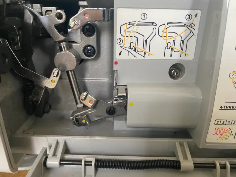 Máquina de Coser Overlock Singer Heavy Duty - 5