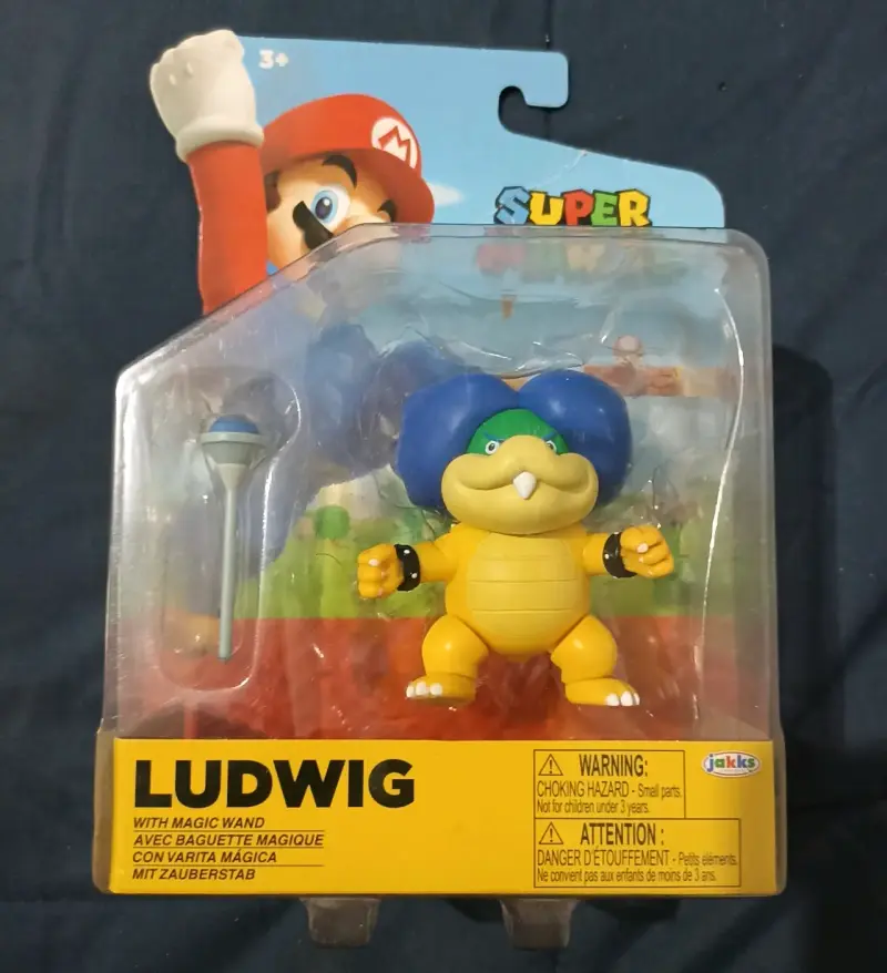 Ludwig Super Mario Jakks pacífic
