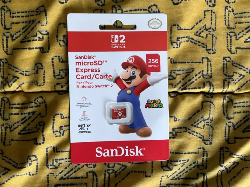microSD Express 256GB Nintendo Switch2 - 2