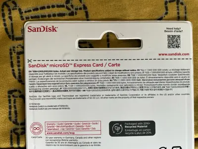 microSD Express 256GB Nintendo Switch2 - miniatura 3